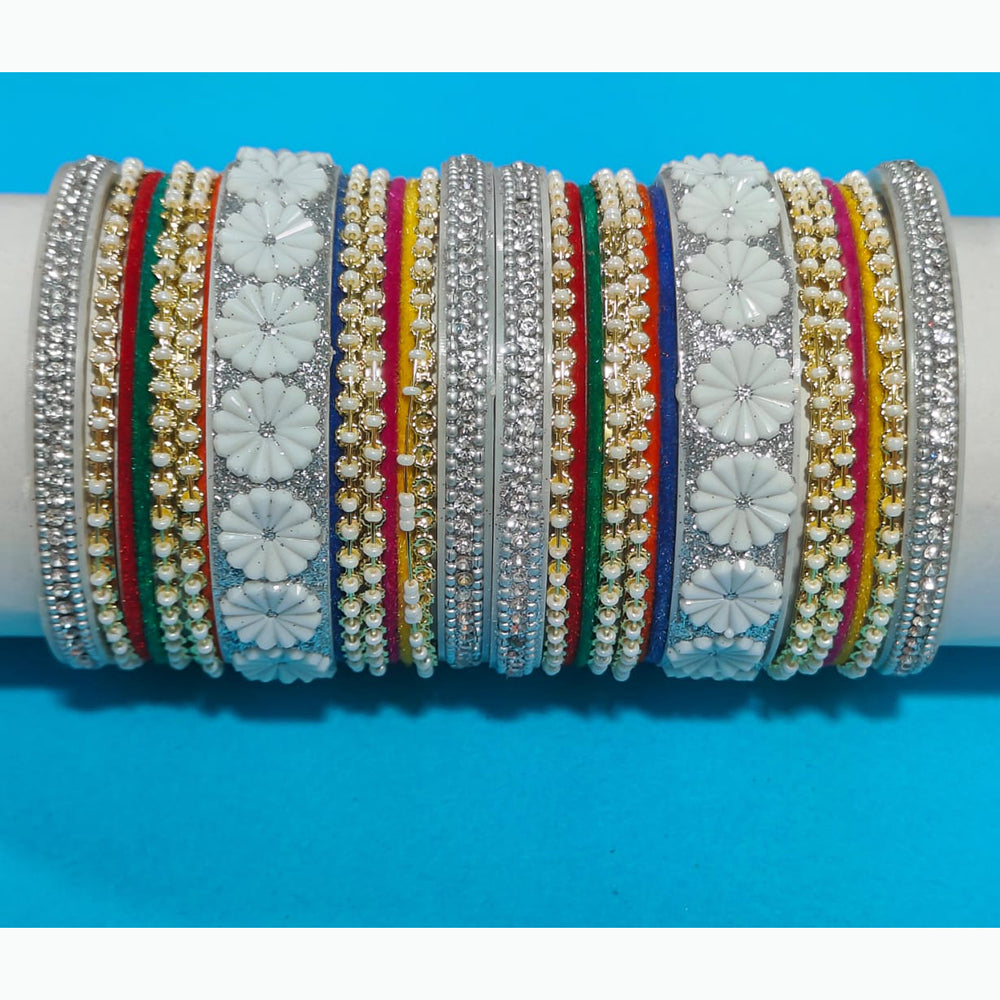 Pooja Bangles Stylish Austrain Stone Bangle Set Trendy Party And  Ethnic Wear