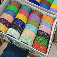 Pooja Bangles Stylsih  Metal Bangle Set For Women Wedding Festive And  Casual Wear