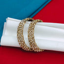 Pooja Bangles Fashion Bangles Set With Austrain Stone Dazzling Finish For Weddings , Festivals And  Gifting
