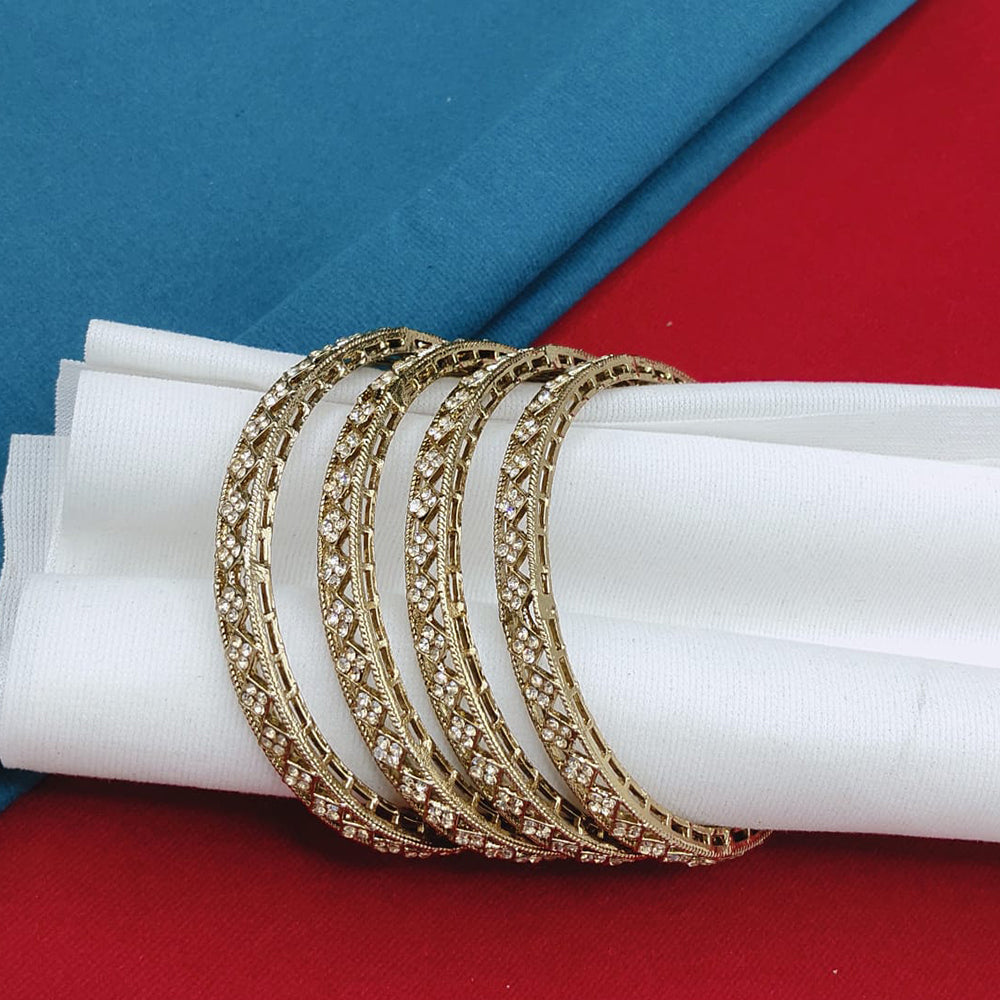 Pooja Bangles Gift Box Set Sparkling Austrain Stone Bangles For Womens And Girls