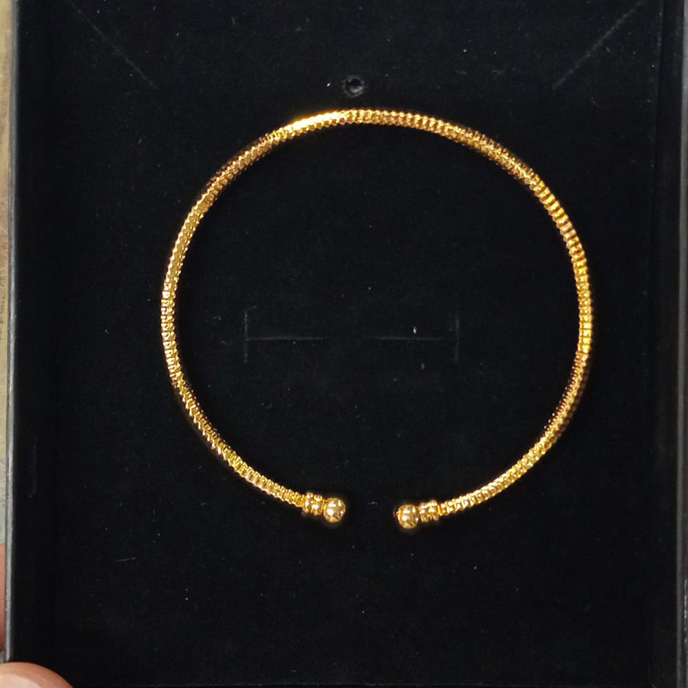 Pooja Bangles Traditional Lightweight Gold Plated Bracelet