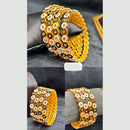 Pooja Bangles Designer Austrian Stone And Meenakari Bangles Set  