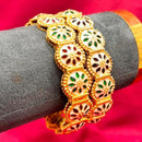 Pooja Bangles Rajwadi Look Meenakari Bangles Set