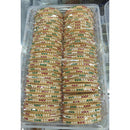 Pooja Bangles Premium Pearl Embellished Bangles Set