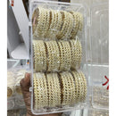 Pooja Bangles Premium Pearl Embellished Bangles Set