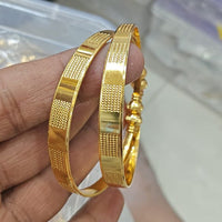 Pooja Bangles Stylish Patterned Openable Bangles Set