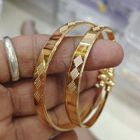 Pooja Bangles Stylish Patterned Openable Bangles Set