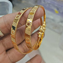 Pooja Bangles Stylish Patterned Openable Bangles Set