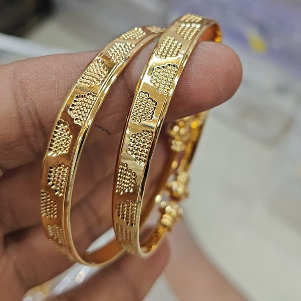 Pooja Bangles Stylish Patterned Openable Bangles Set