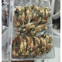 Pooja Bangles Rajwadi Look Kundan Stone And Meenakari Bangles Set