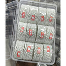 Pooja Bangles Elegant Rhodium Plated Pearl Bangle Set