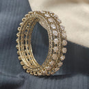 Pooja Bangles Classic Austrian Stone Party Wear Bangles Set