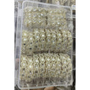 Pooja Bangles Classic Kundan Stone And Austrian Stone Bangles Set