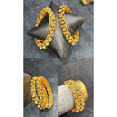 Pooja Bangles Graceful Austrian Stone And Meenakari Bangles Set