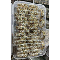 Pooja Bangles Graceful Pota Stone And Meenakari Bangles Set