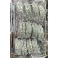 Pooja Bangles Premium Austrian Stone Designer Party Wear Bangles Set