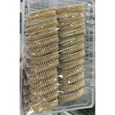 Pooja Bangles Graceful Pearl Embellished Bangles Set ( 1 Piece Only)