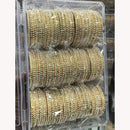 Pooja Bangles Graceful Pearl Embellished Bangles Set