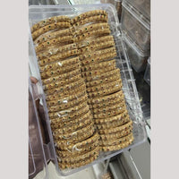 Pooja Bangles Glamorous Pota Stone Bangles Set   (1 Piece Only)