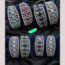 Pooja Bangles American Diamond Designer Bracelets