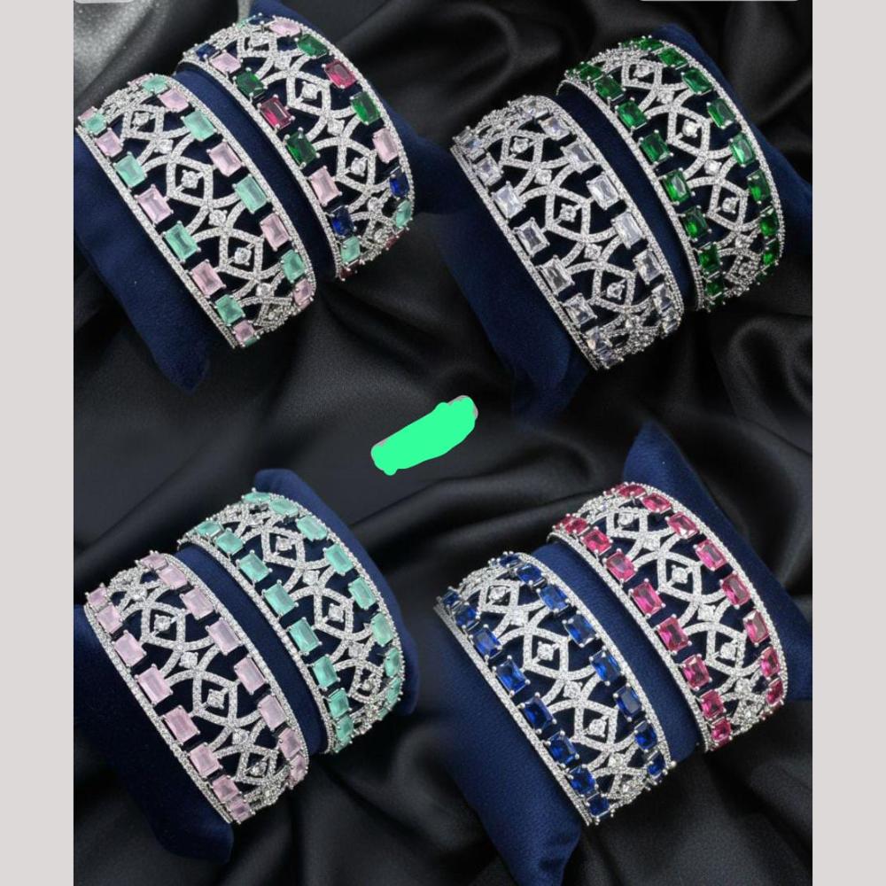 Pooja Bangles American Diamond Designer Bracelets