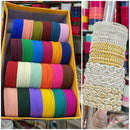 Pooja Bangles Glamorous Pearl Trendy Multi Color Bangles Set (Combo Set)