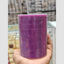 Pooja Bangles Trendy Acrylic Bangles Set Glossy Finish Bangles for Wedding and Festive Wear