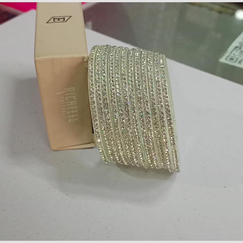 Pooja Bangles Glamorous Austrian Stone Bangles Set