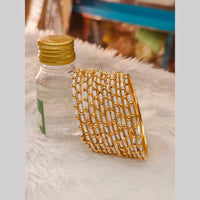 Pooja Bangles Elegant Sparkle Beads Bangles Set