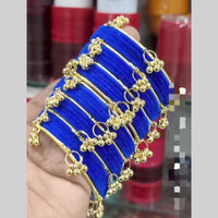 Pooja Bangles Designer Velvet And Pearl Kashmiri Bangles Set