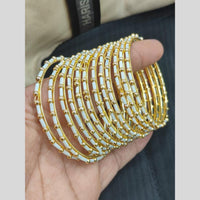Pooja Bangles Classic Pearl Bangles Set