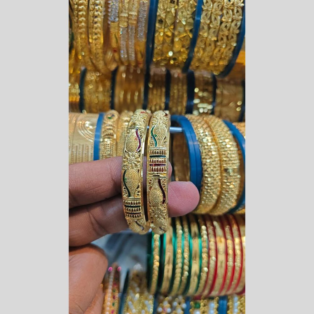 Pooja Bangles Classic Meenakari Bangles Set