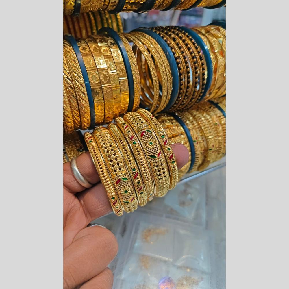 Pooja Bangles Classic Meenakari Bangles Set