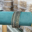 Pooja Bangles Elegant Austrian Stone Bangles Set