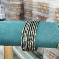 Pooja Bangles Elegant Austrian Stone Bangles Set