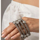 Pooja Bangles Oxidised Finish Austrian Stone Designer Bangles Set