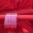 Pooja Bangles Glossy Transparent Jelly Bangles Set