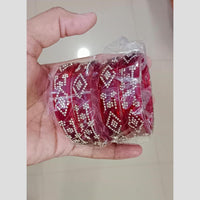 Pooja Bangles Austrian Stone Wedding Wear Bangles Set