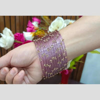 Pooja Bangles Luxury Austrian Stone Glass Wedding Wear Bangles Set