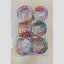 Pooja Bangles Luxury Austrian Stone Glass Wedding Wear Bangles Set