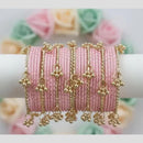 Pooja Bangles Pearl Kashmiri Glass Designer Bangles Set