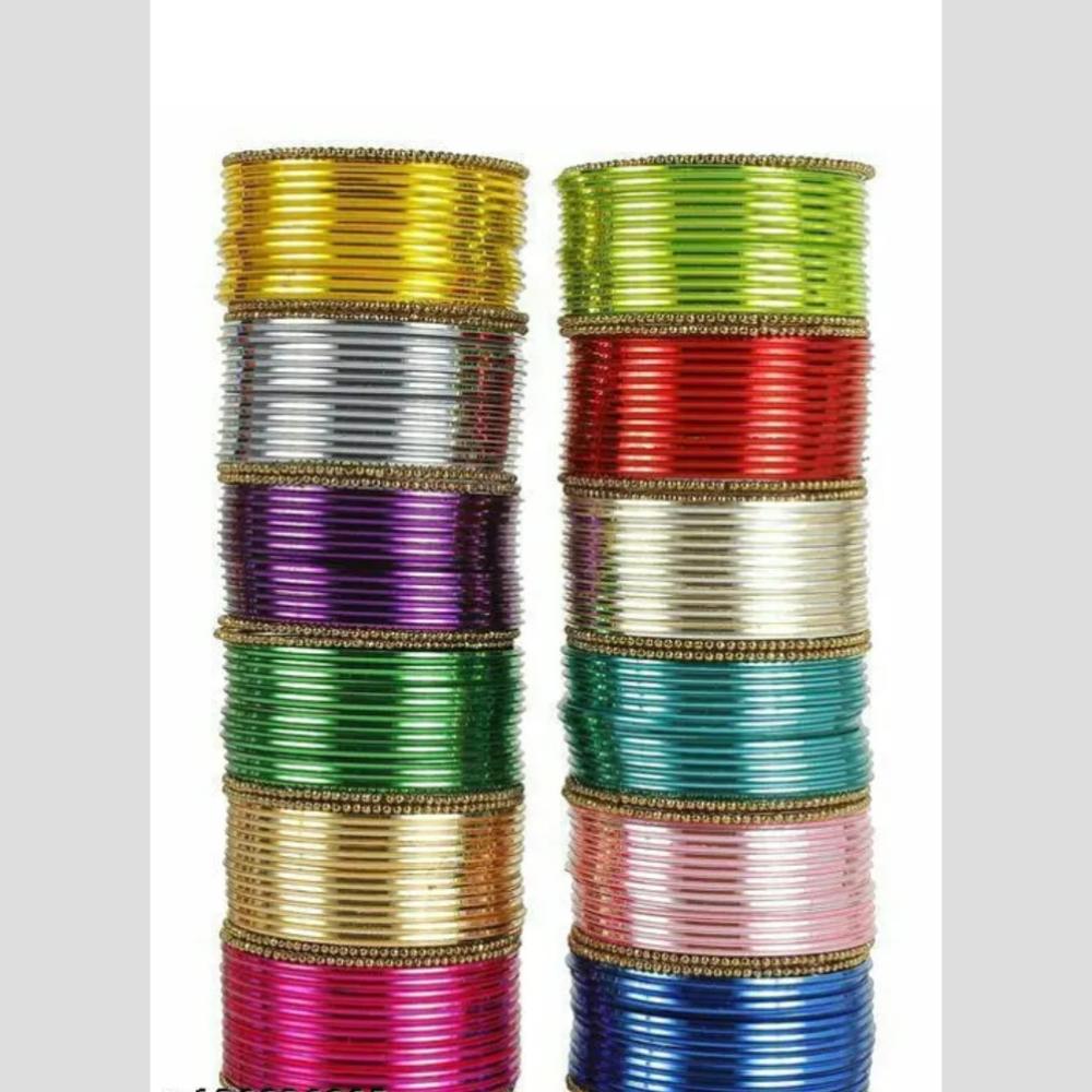 Pooja Bangles Multi Color Special Occasion Bangles Set