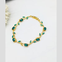 Pooja Bangles Trendy Crystal Stone Viral Bracelet