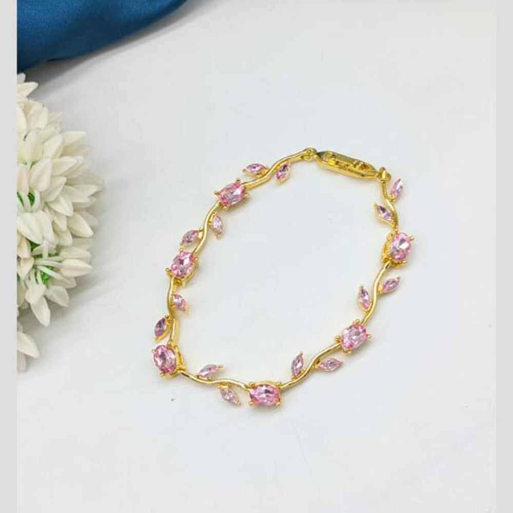 Pooja Bangles Trendy Crystal Stone Viral Bracelet