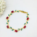 Pooja Bangles Trendy Crystal Stone Viral Bracelet