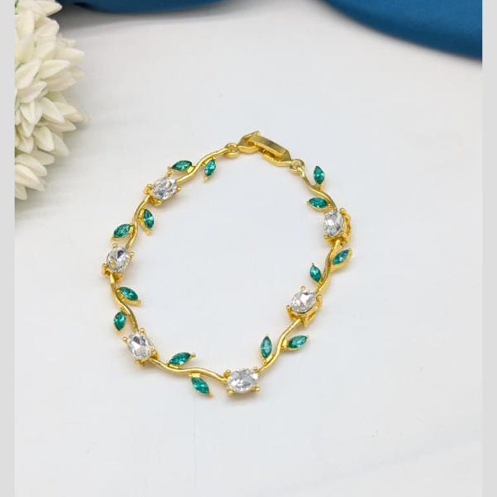 Pooja Bangles Trendy Crystal Stone Viral Bracelet