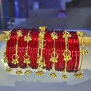 Pooja Bangles Glass Fancy Kashmiri Bangles Set