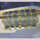 Pooja Bangles Glass Fancy Kashmiri Bangles Set