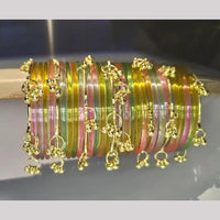 Pooja Bangles Glass Fancy Kashmiri Bangles Set