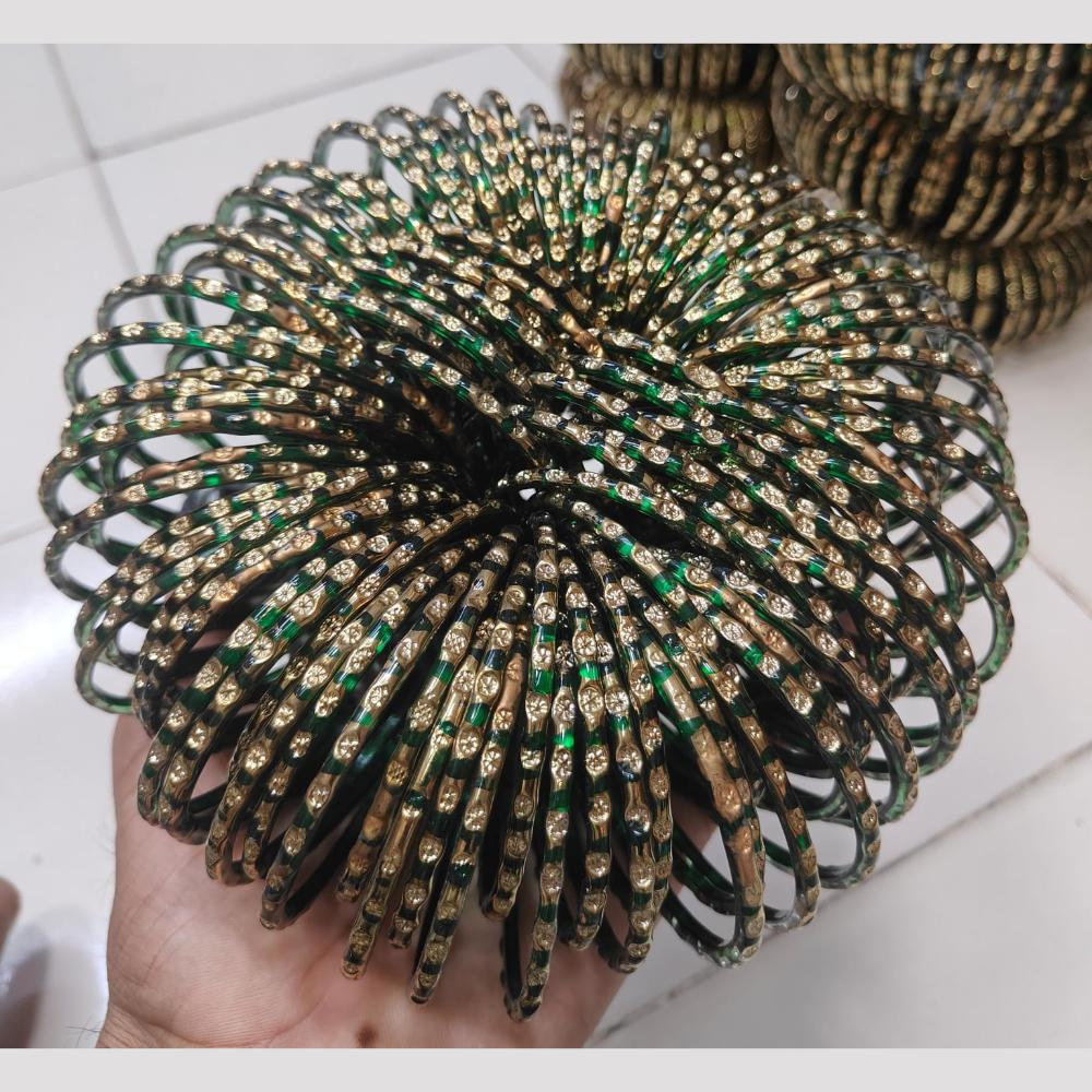 Pooja Bangles Glass Fancy Bangles Set